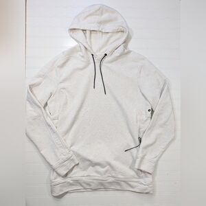 Puma+ STAMPD Cream Cotton Hoodie